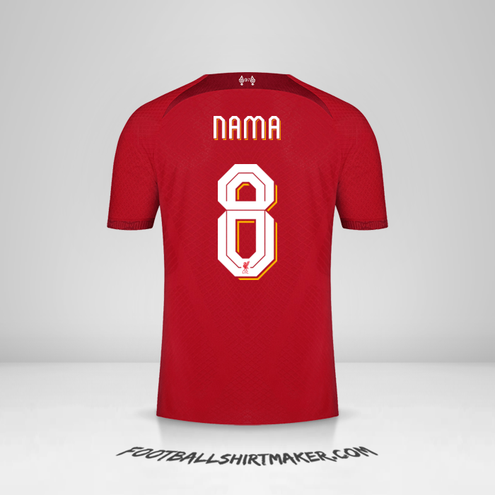 Jersey Liverpool FC Cup 2022/2023 -  nama - 8