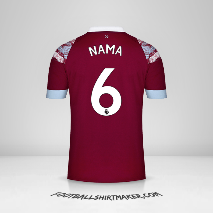 Jersey West Ham United FC 2022/2023 -  nama - 6