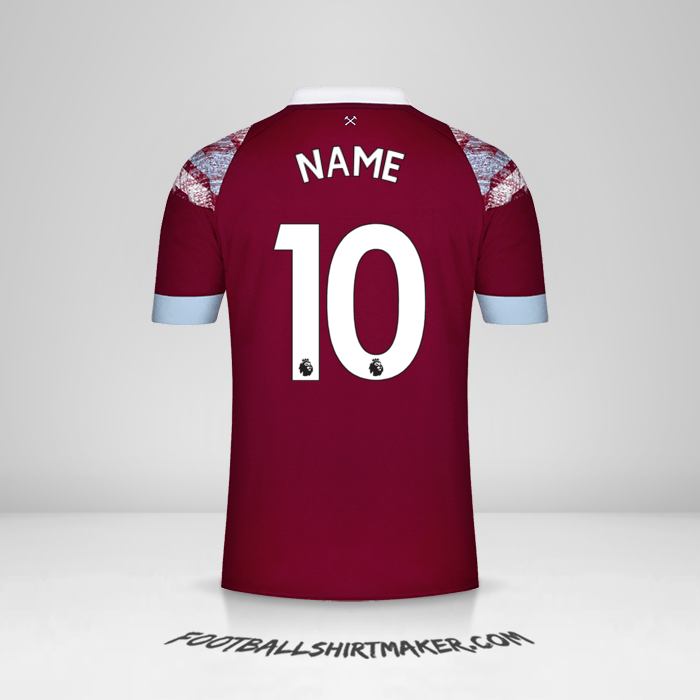 Trikot West Ham United FC 2022/2023 -  name - 10