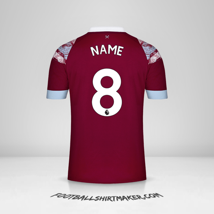 Trikot West Ham United FC 2022/2023 -  name - 8