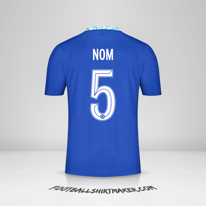 Maillot Chelsea Cup 2022/2023 -  nom - 5