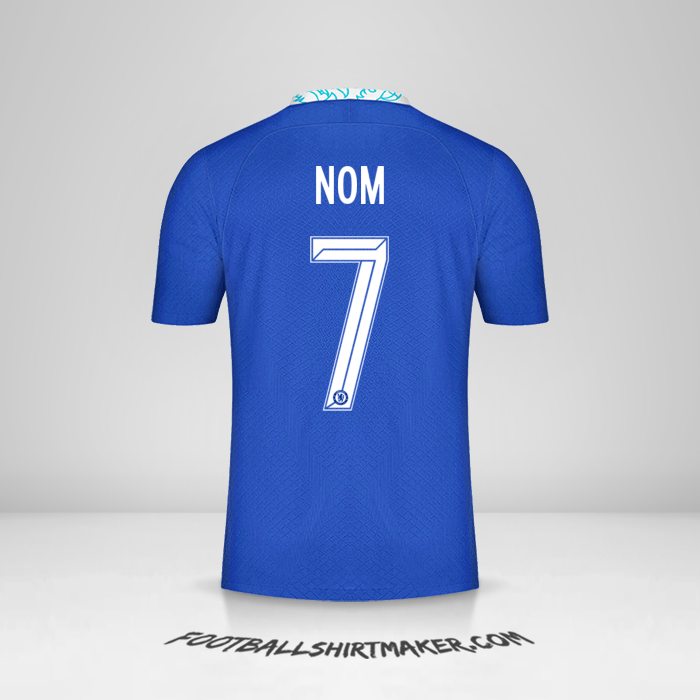 Maillot Chelsea Cup 2022/2023 -  nom - 7