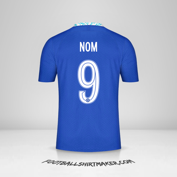 Maillot Chelsea Cup 2022/2023 -  nom - 9