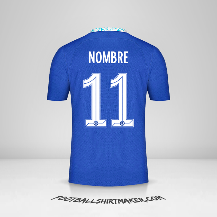 Jersey Chelsea Cup 2022/2023 -  nombre - 11
