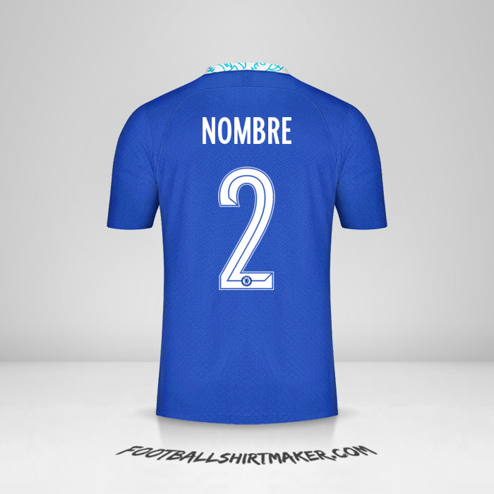 Jersey Chelsea Cup 2022/2023 -  nombre - 2