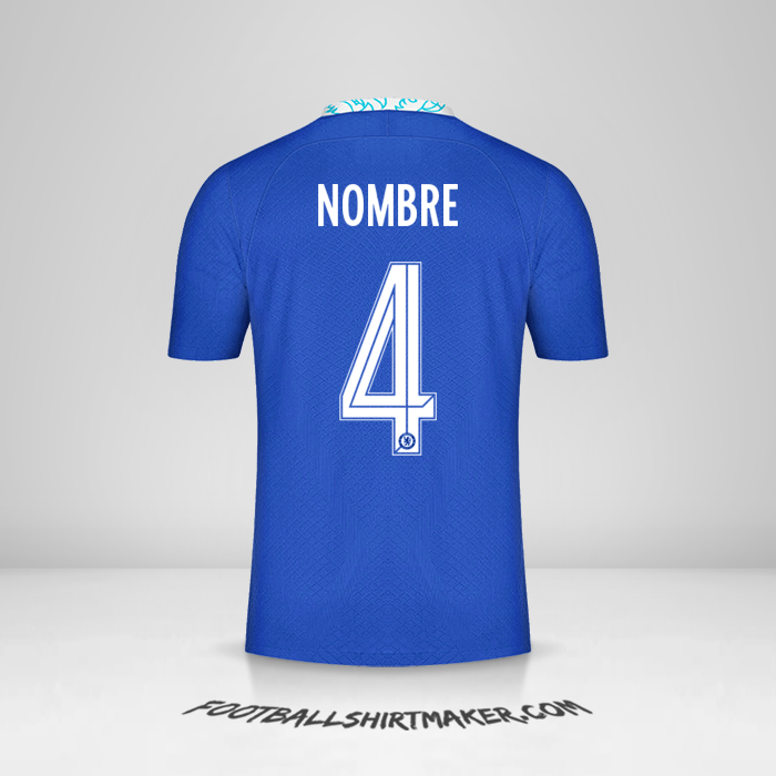 Jersey Chelsea Cup 2022/2023 -  nombre - 4