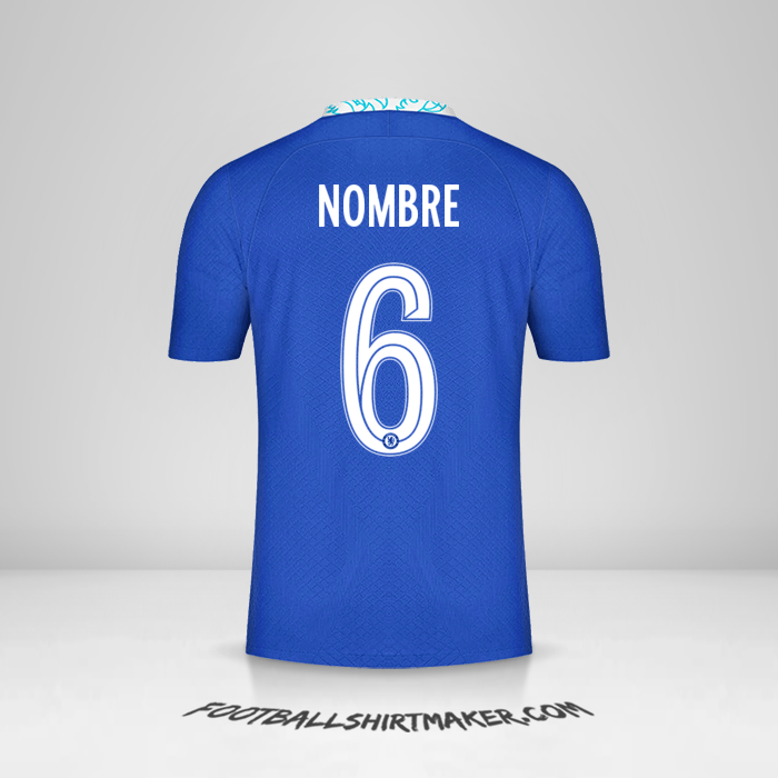 Jersey Chelsea Cup 2022/2023 -  nombre - 6