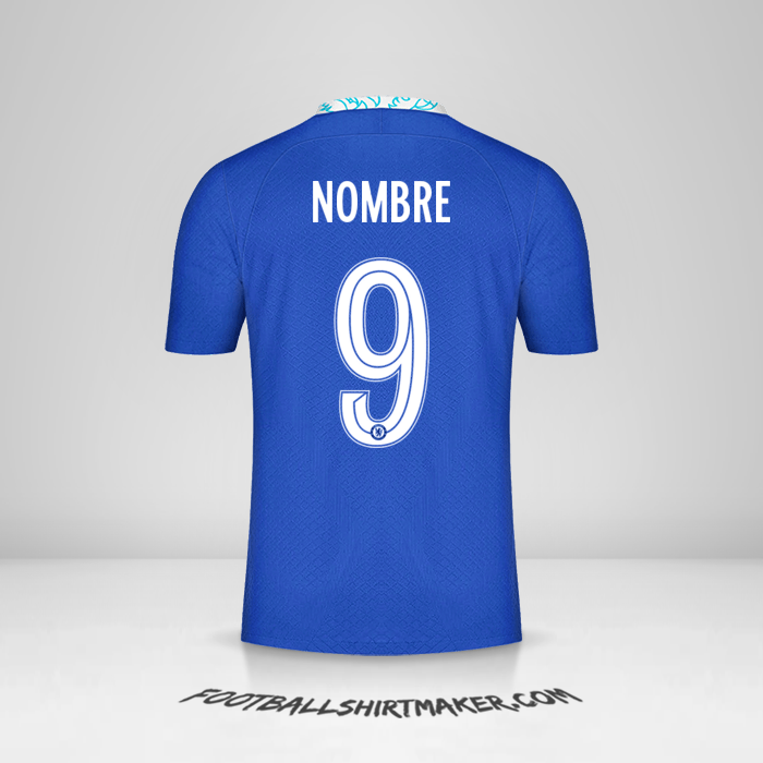 Jersey Chelsea Cup 2022/2023 -  nombre - 9