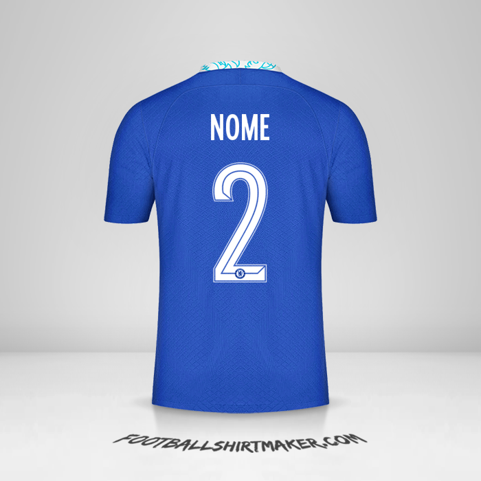 Camisola Chelsea Cup 2022/2023 -  nome - 2