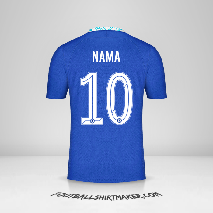 Jersey Chelsea Cup 2022/2023 -  nama - 10