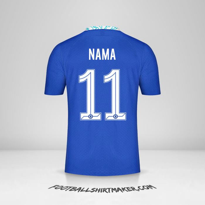 Jersey Chelsea Cup 2022/2023 -  nama - 11