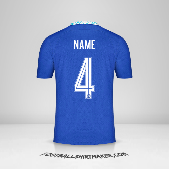 Jersey Chelsea Cup 2022/2023 -  name - 4