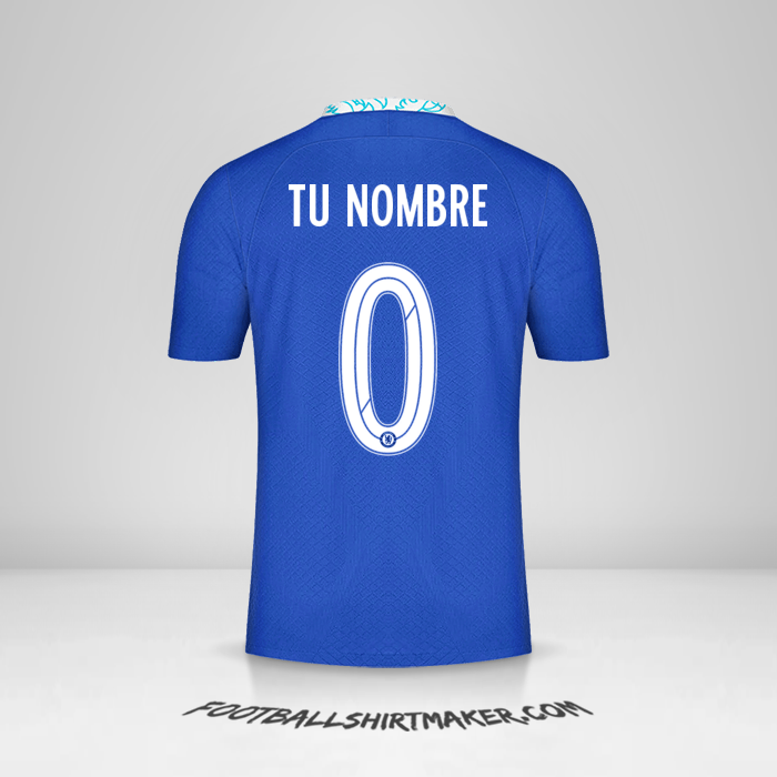 Jersey Chelsea Cup 2022/2023 -  tu nombre - 0