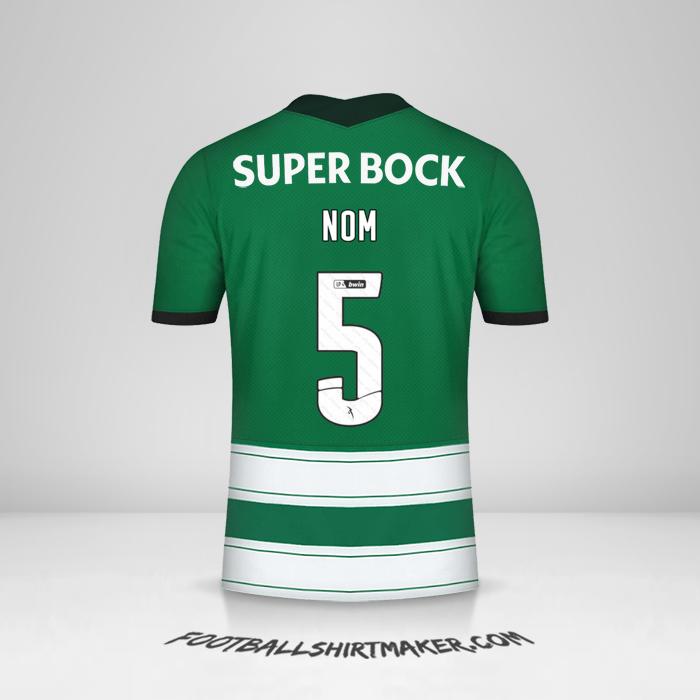 Maillot Sporting Clube 2022/2023 -  nom - 5