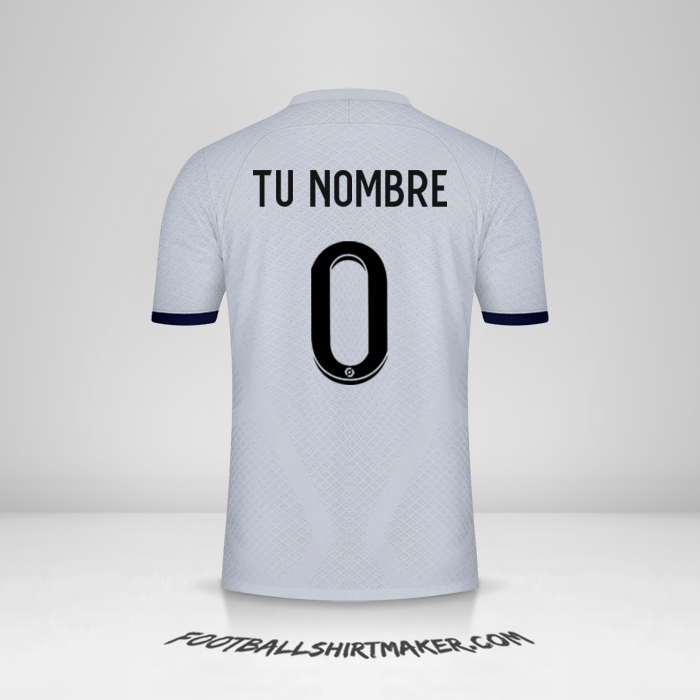 Camiseta Paris Saint Germain 2022/2023 II -  tu nombre - 0