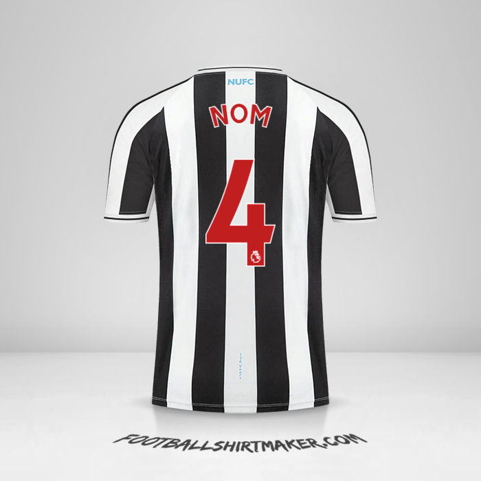 Maillot Newcastle United FC 2022/2023 -  nom - 4