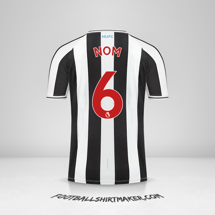 Maillot Newcastle United FC 2022/2023 -  nom - 6