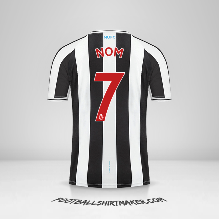 Maillot Newcastle United FC 2022/2023 -  nom - 7