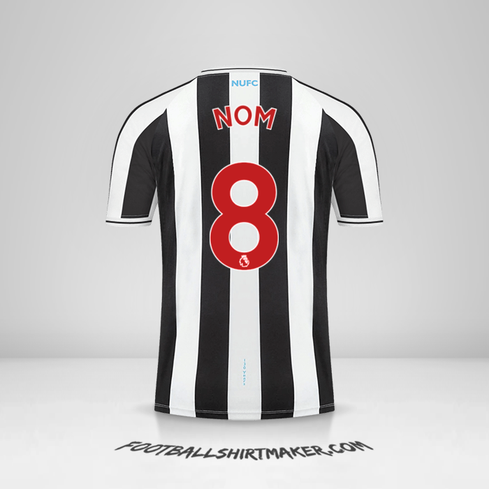 Maillot Newcastle United FC 2022/2023 -  nom - 8