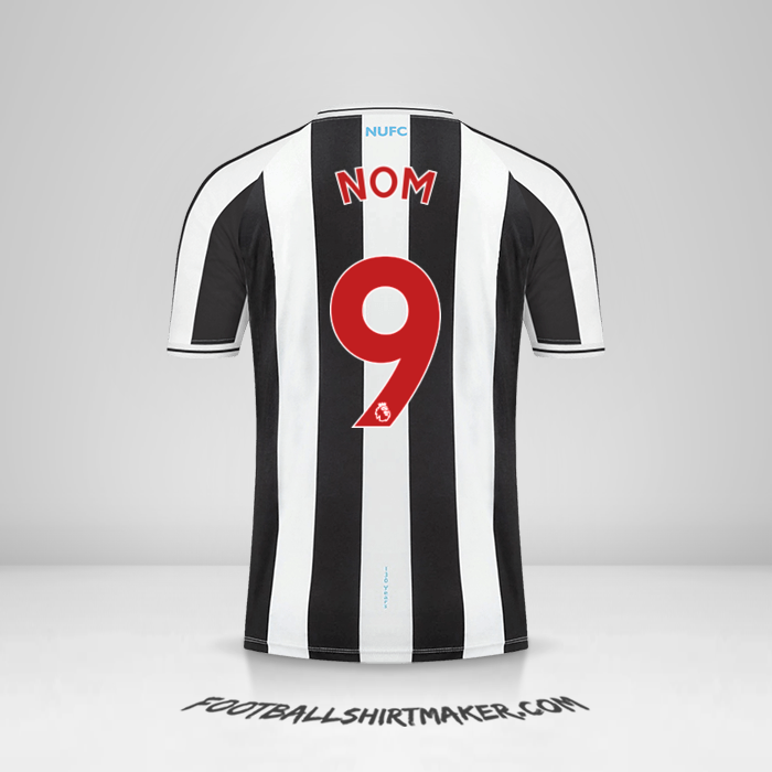 Maillot Newcastle United FC 2022/2023 -  nom - 9