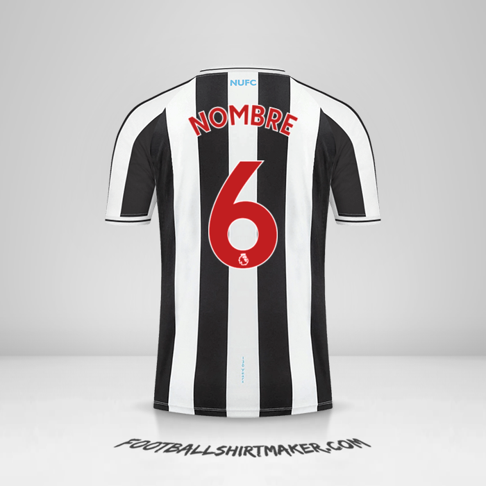 Camiseta Newcastle United FC 2022/2023 -  nombre - 6