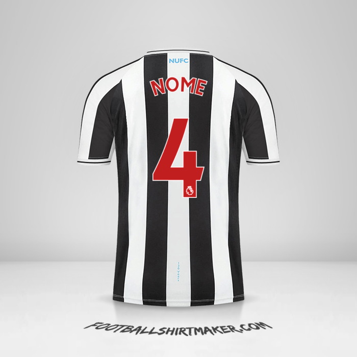 Camisa Newcastle United FC 2022/2023 -  nome - 4