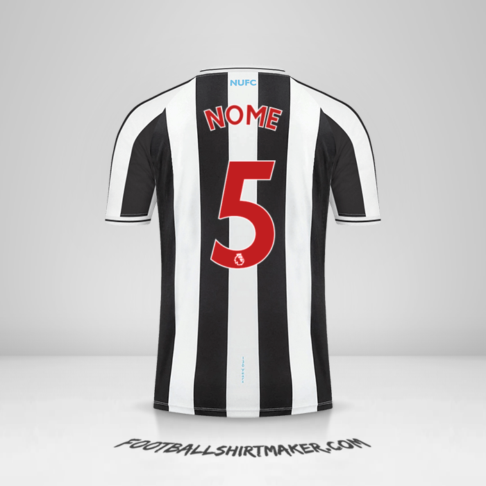 Camisa Newcastle United FC 2022/2023 -  nome - 5