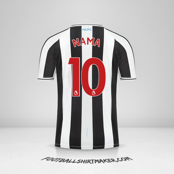 Jersey Newcastle United FC 2022/2023 -  nama - 10