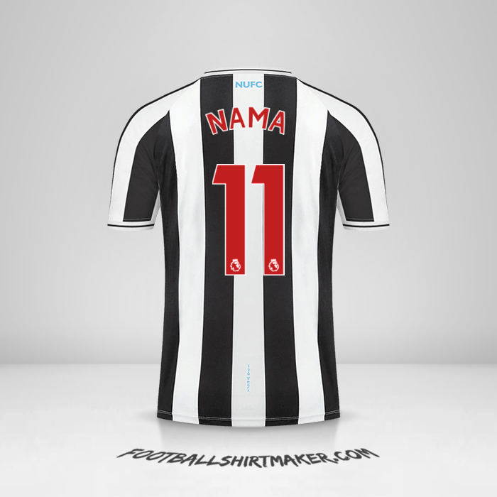 Jersey Newcastle United FC 2022/2023 -  nama - 11
