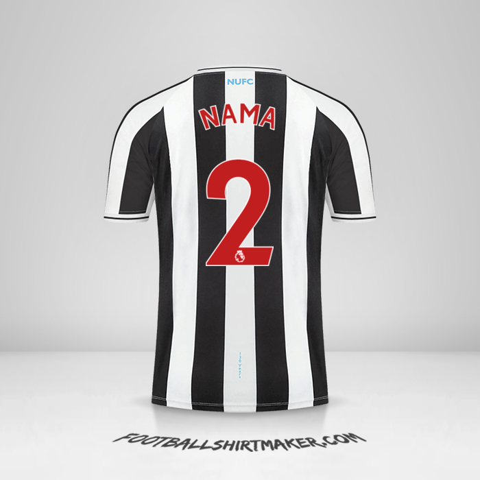 Jersey Newcastle United FC 2022/2023 -  nama - 2