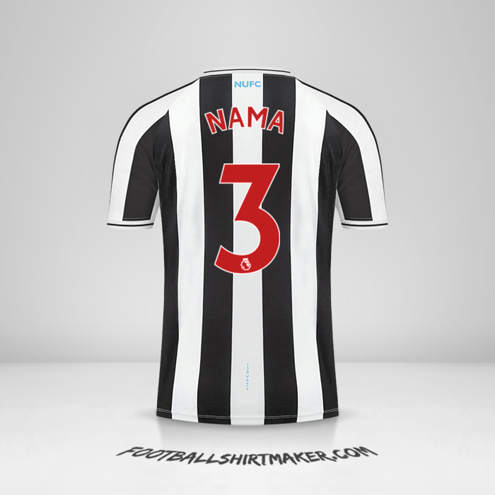Jersey Newcastle United FC 2022/2023 -  nama - 3