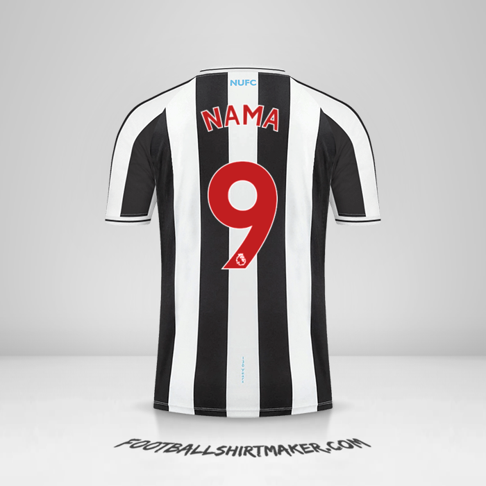 Jersey Newcastle United FC 2022/2023 -  nama - 9