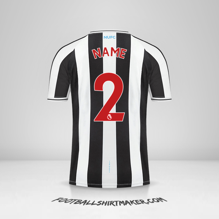 Jersey Newcastle United FC 2022/2023 -  name - 2