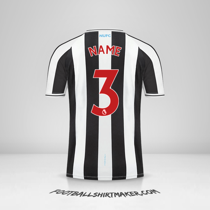 Trikot Newcastle United FC 2022/2023 -  name - 3