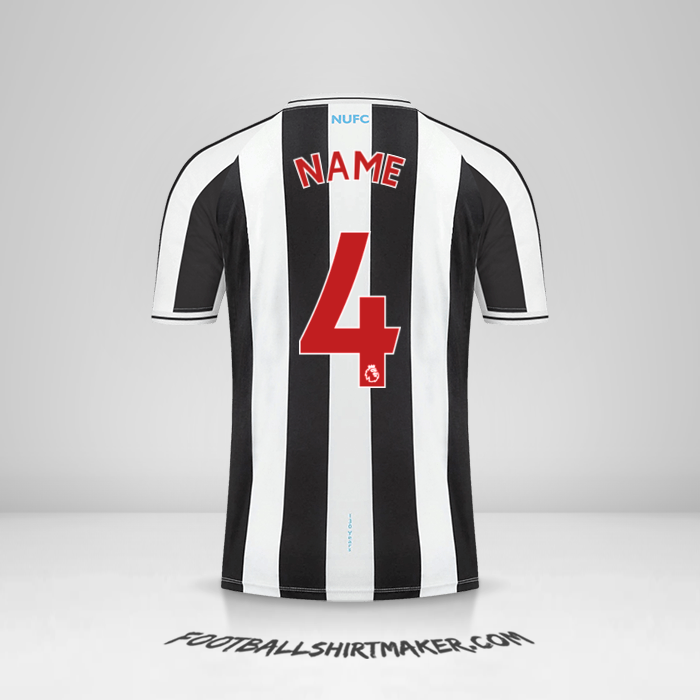 Trikot Newcastle United FC 2022/2023 -  name - 4