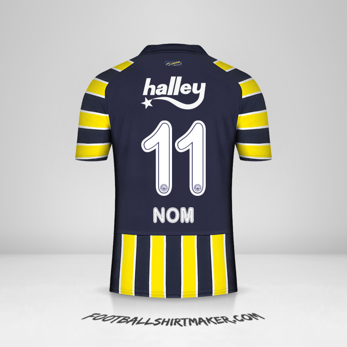 Maillot Fenerbahce SK 2022/2023 -  nom - 11