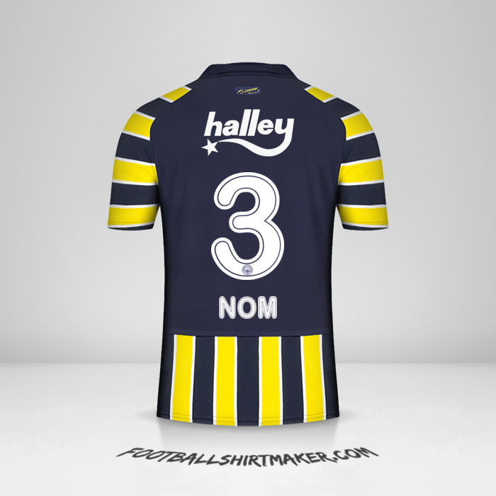 Maillot Fenerbahce SK 2022/2023 -  nom - 3