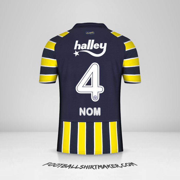 Maillot Fenerbahce SK 2022/2023 -  nom - 4