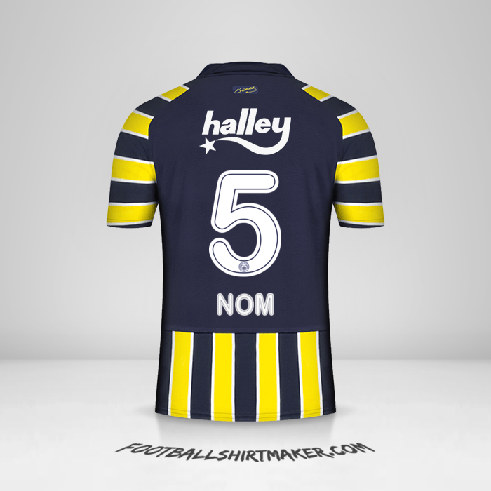 Maillot Fenerbahce SK 2022/2023 -  nom - 5