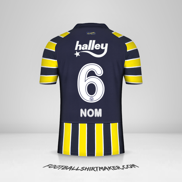 Maillot Fenerbahce SK 2022/2023 -  nom - 6