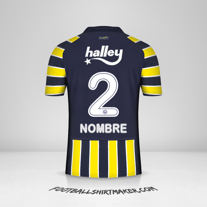Jersey Fenerbahce SK 2022/2023 -  nombre - 2