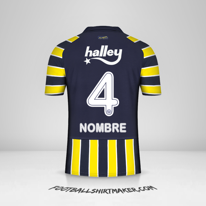 Jersey Fenerbahce SK 2022/2023 -  nombre - 4