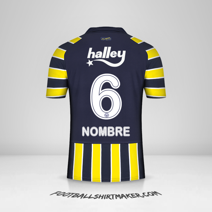 Jersey Fenerbahce SK 2022/2023 -  nombre - 6