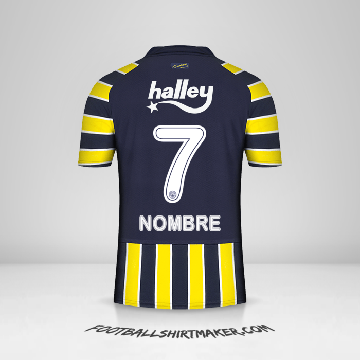 Jersey Fenerbahce SK 2022/2023 -  nombre - 7