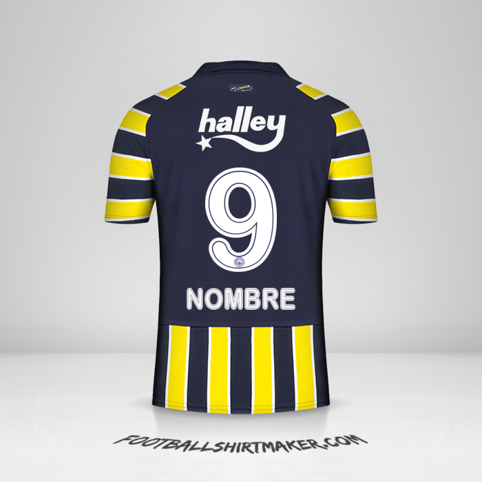 Jersey Fenerbahce SK 2022/2023 -  nombre - 9