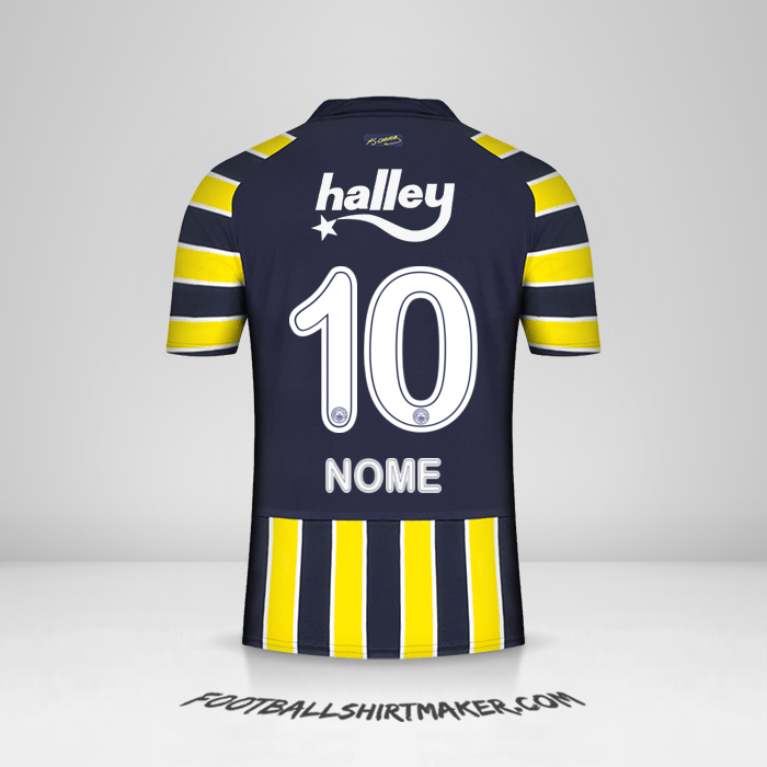 Maglia Fenerbahce SK 2022/2023 -  nome - 10