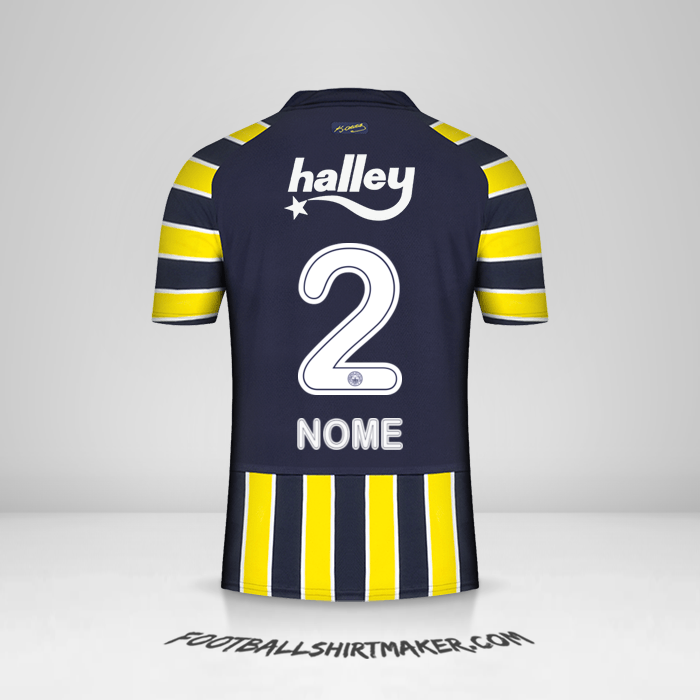Maglia Fenerbahce SK 2022/2023 -  nome - 2