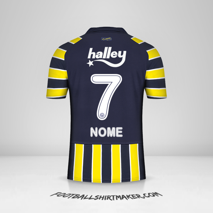 Camisola Fenerbahce SK 2022/2023 -  nome - 7