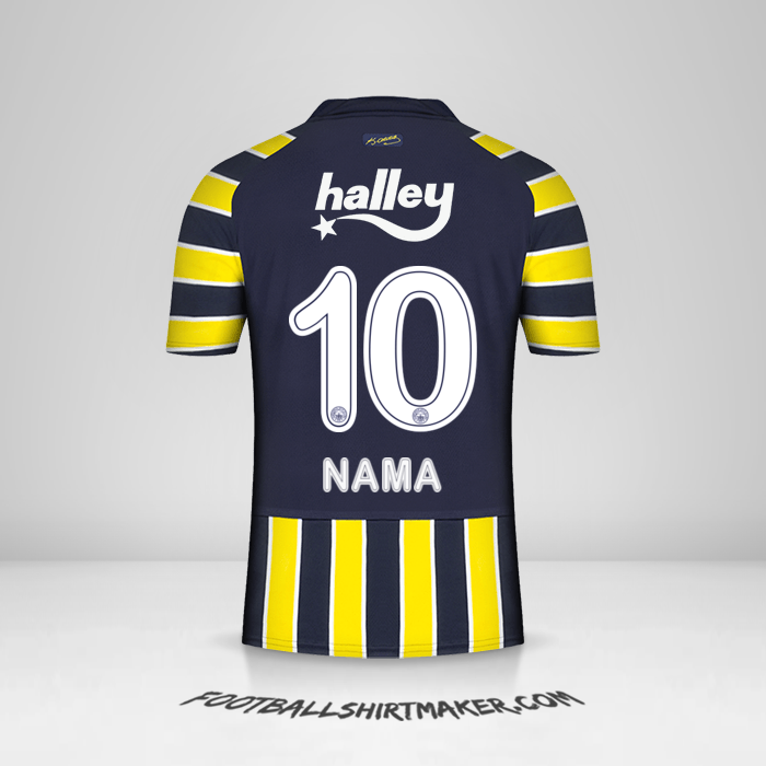Jersey Fenerbahce SK 2022/2023 -  nama - 10