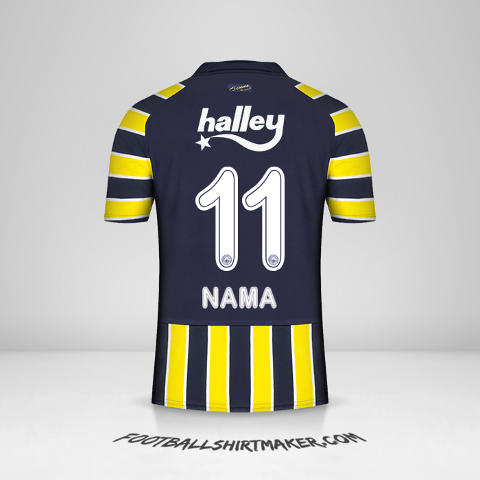 Jersey Fenerbahce SK 2022/2023 -  nama - 11